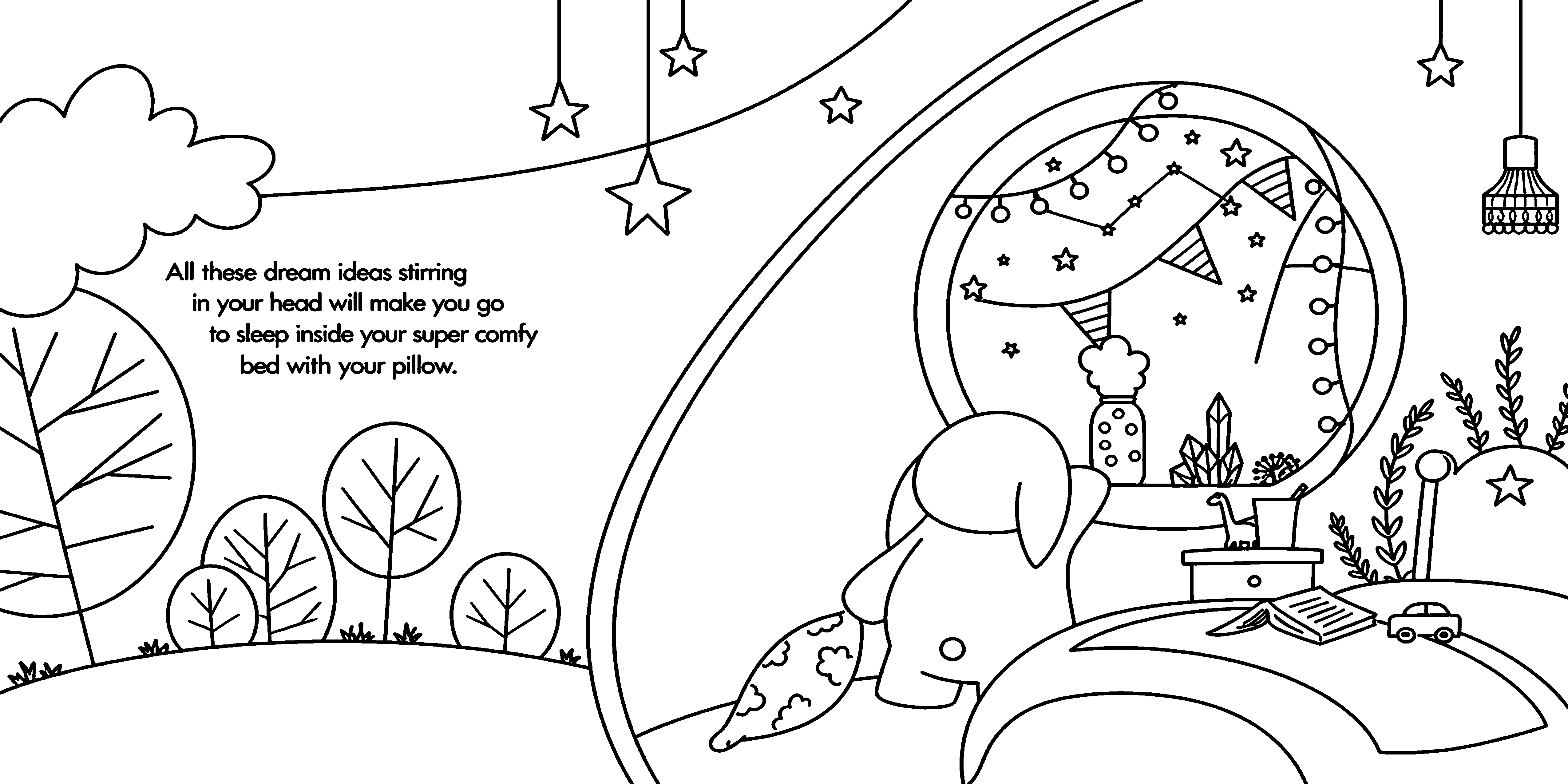 Dream Ideas Page 1 coloring page