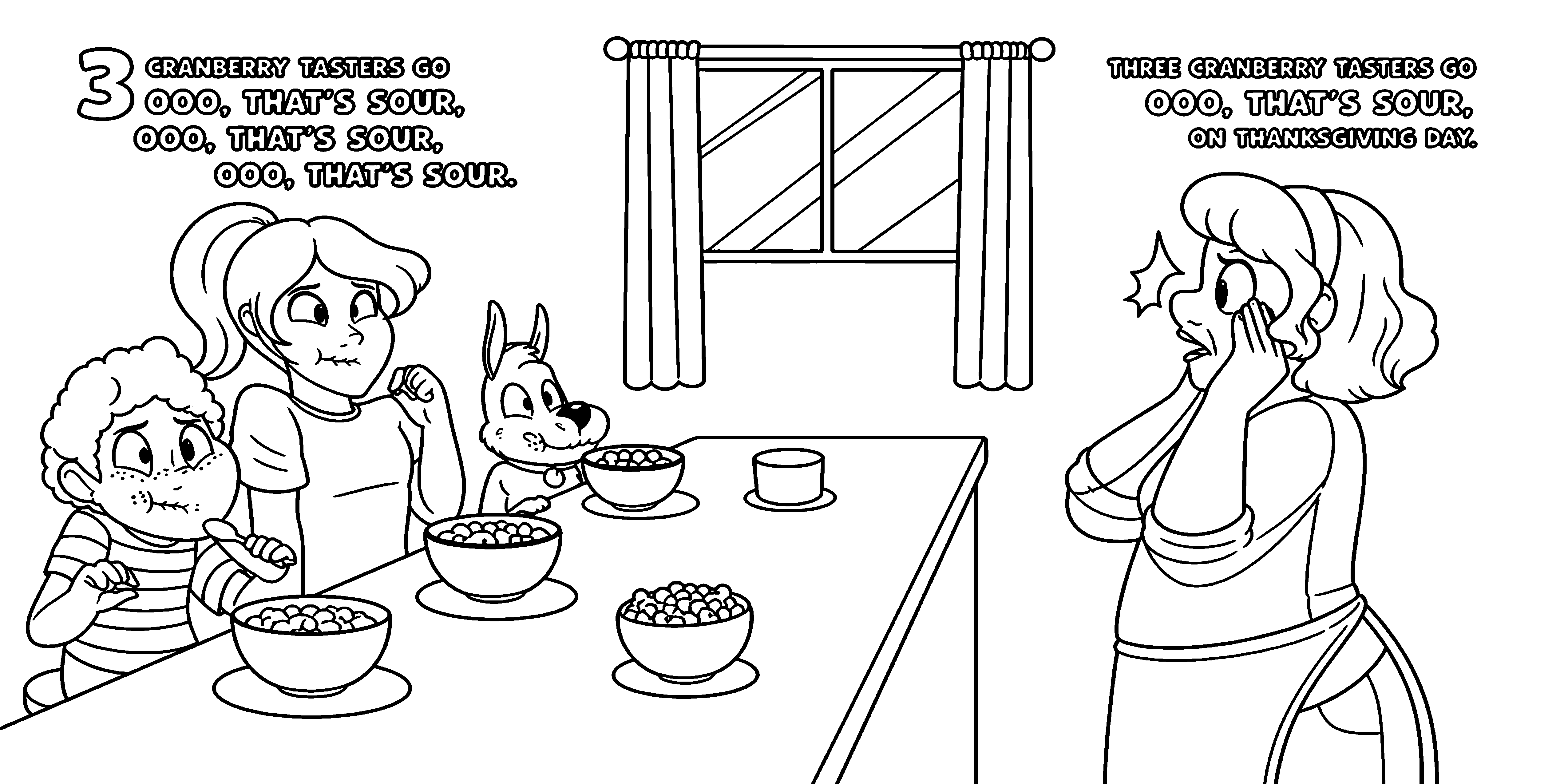One Tom Turkey Page 2 coloring page