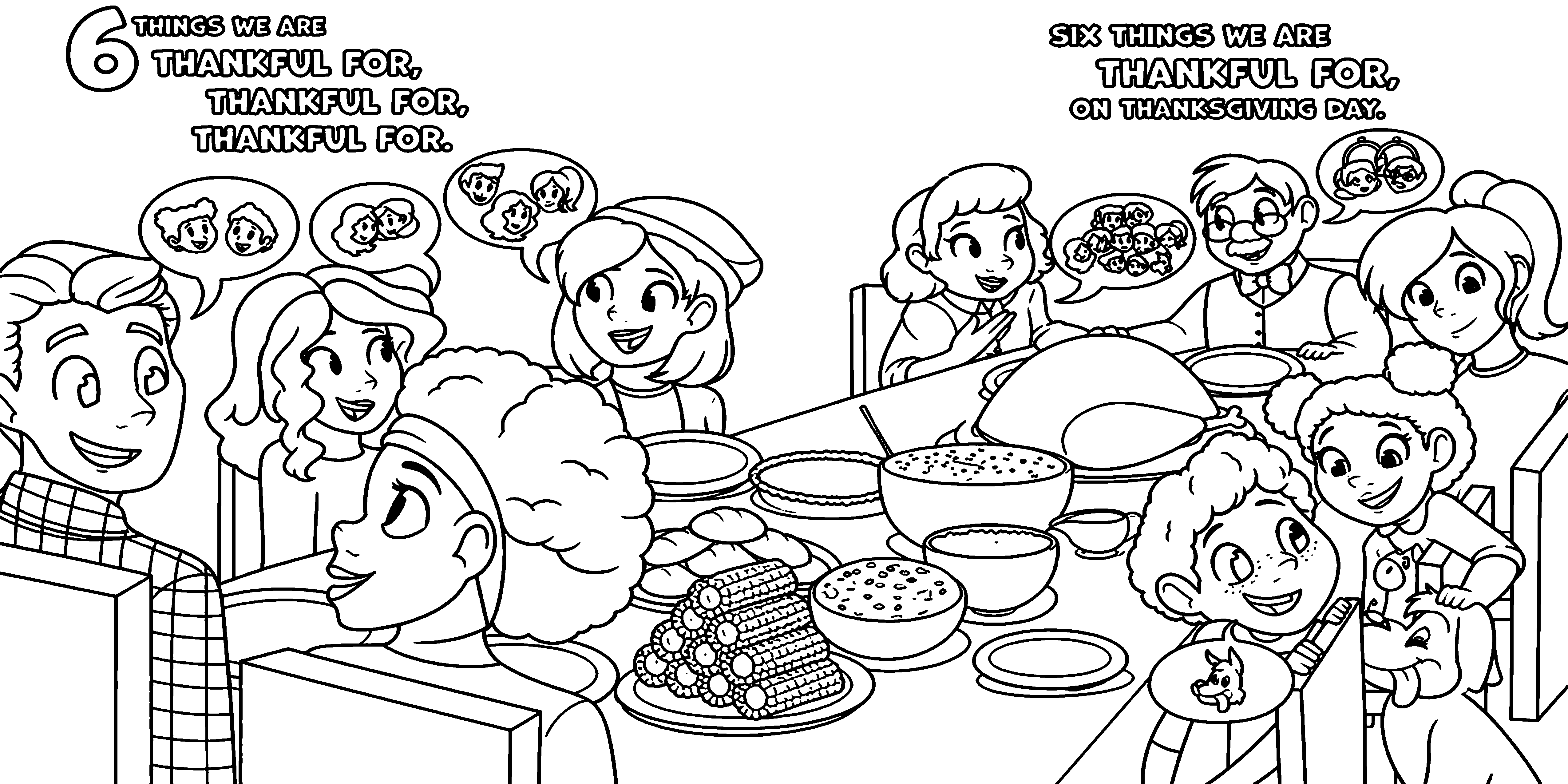 One Tom Turkey Page 4 coloring page